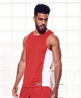 008JC Cool contrast vest