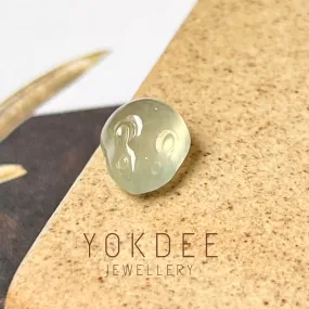 2.05 cts Icy A-Grade Natural Floral Jadeite Mouse No.172401