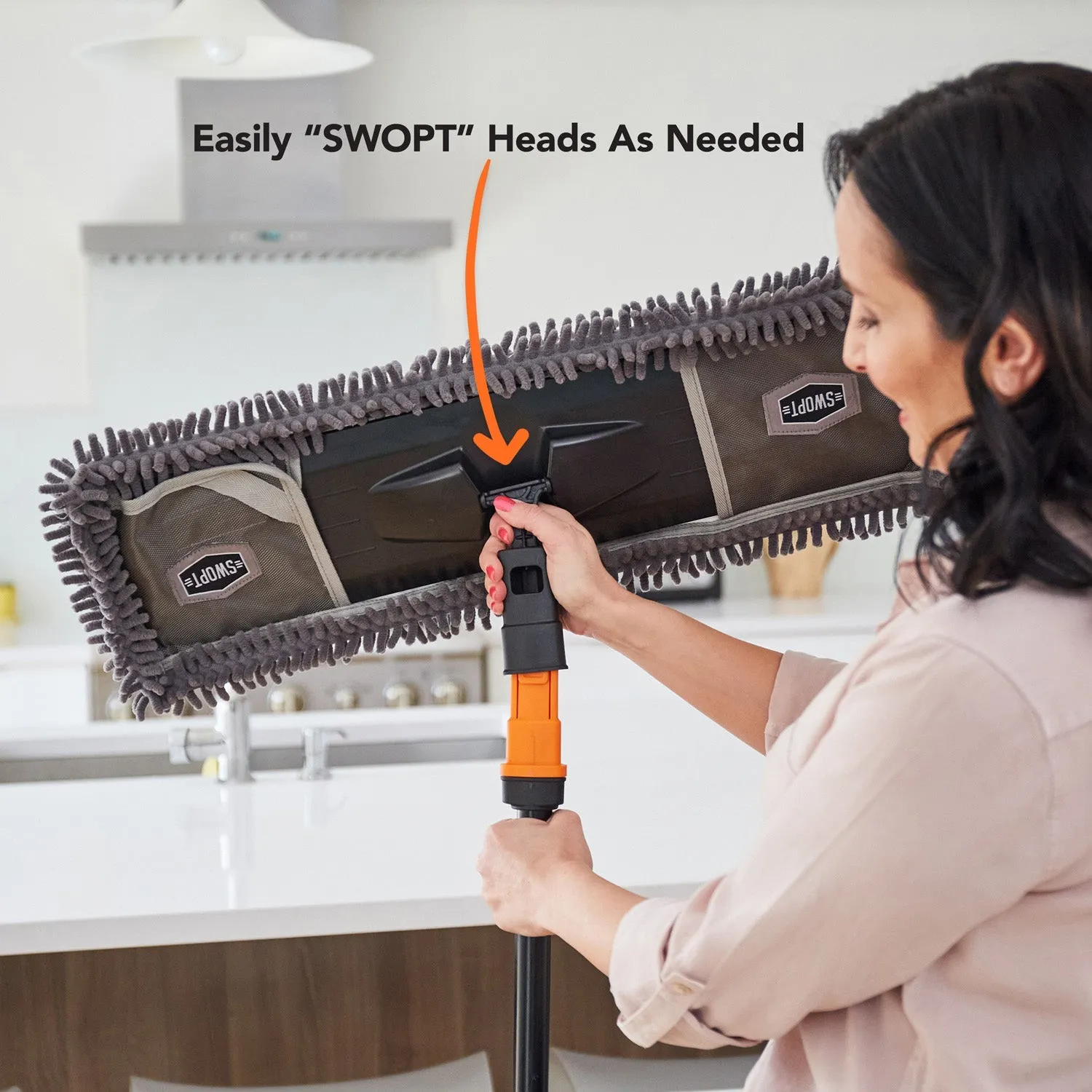 24 in. Microfiber Dust Mop Head