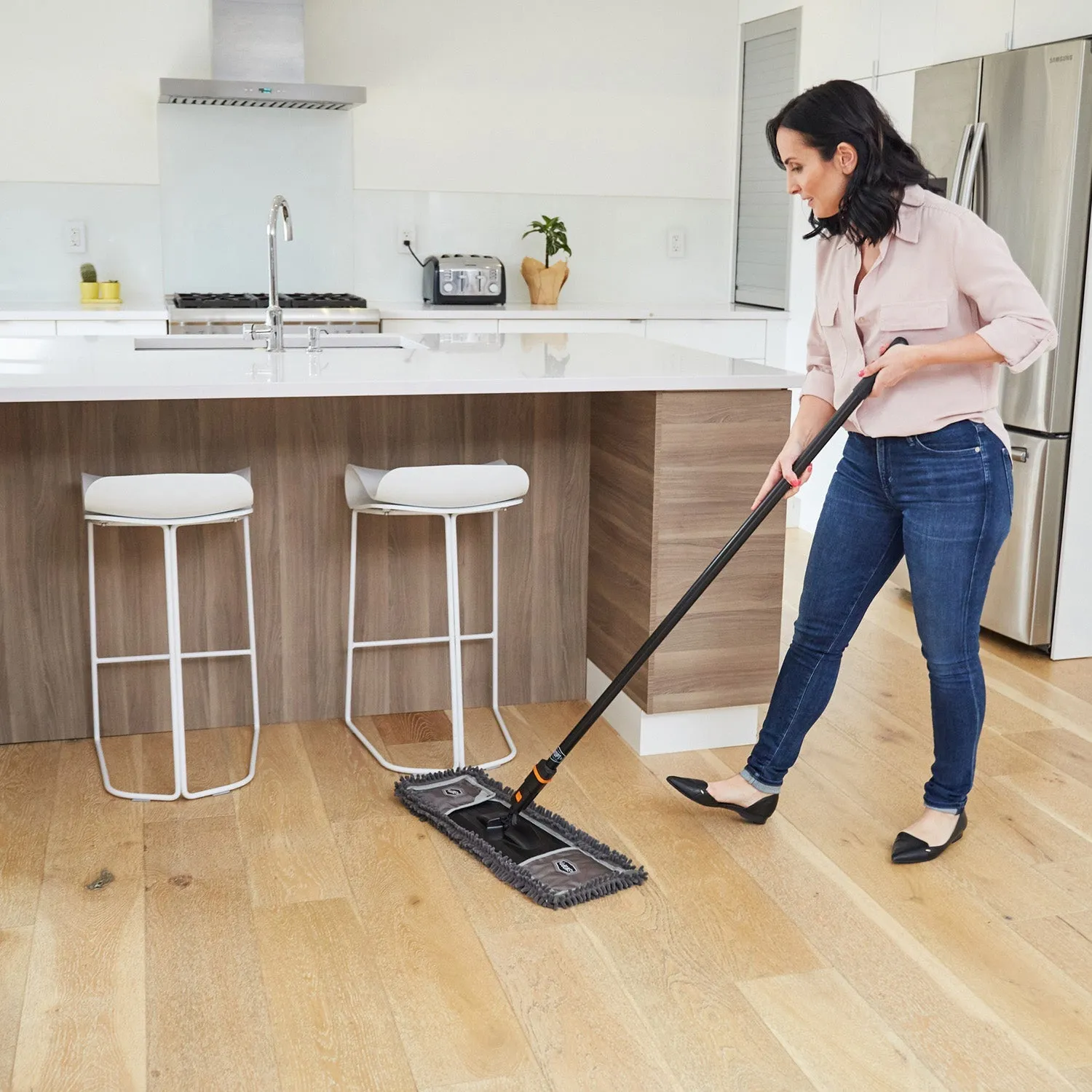 24 in. Microfiber Dust Mop Head