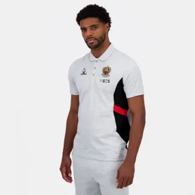 2421912-OGC NICE PRESENTATION Polo SS N°2 M gris | Polo Unisexe