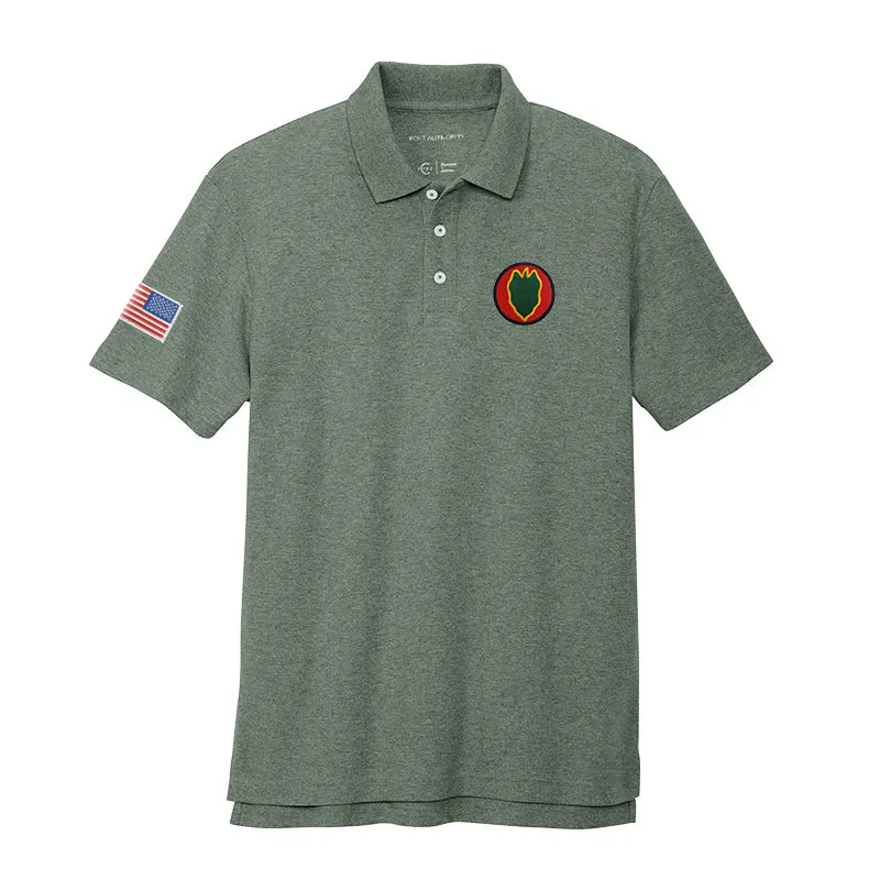 24th Infantry Cotton Blend Polo Shirt