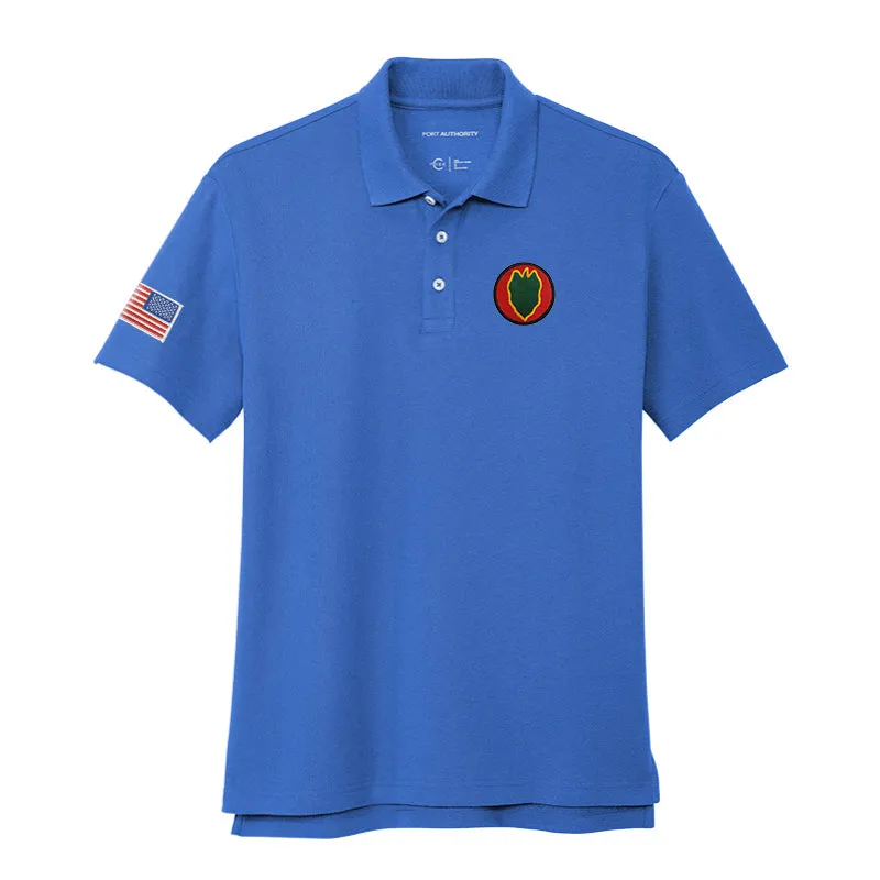 24th Infantry Cotton Blend Polo Shirt