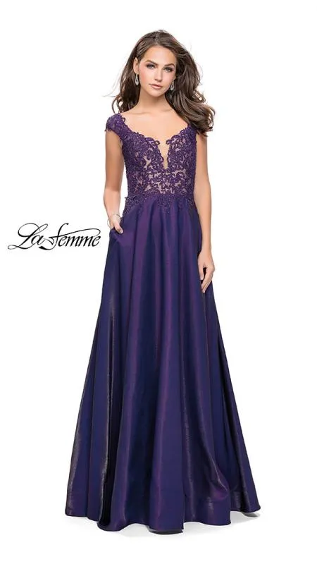 25973 Prom Dress Burgundy
