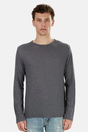66 Long Sleeve Tee Charcoal