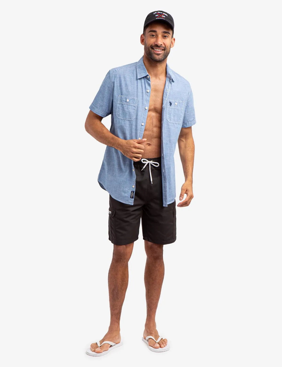 9'' CARGO SWIM TRUNKS