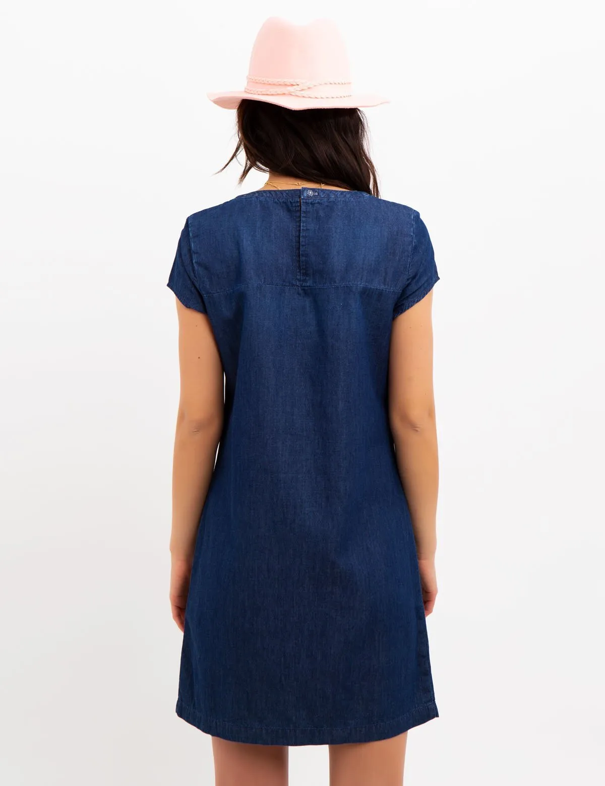 A-Line Denim Dress