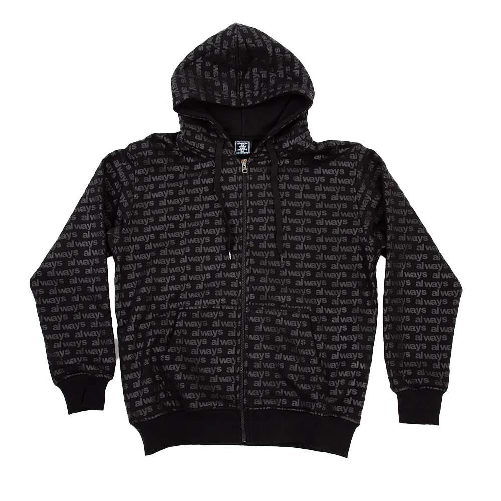 Always Do What You Should Do Mac Zip Up Hoodie
