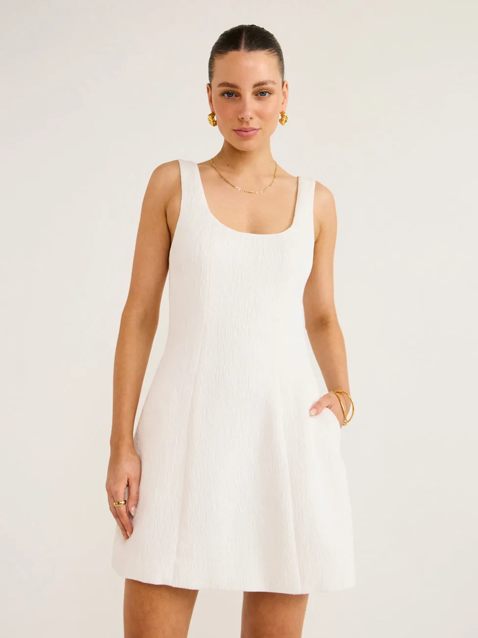 Anna Quan Riona Dress in Carta