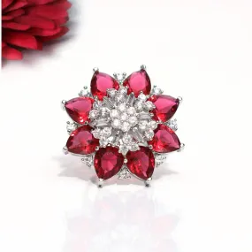 Ariana Cocktail Adjustable Ring
