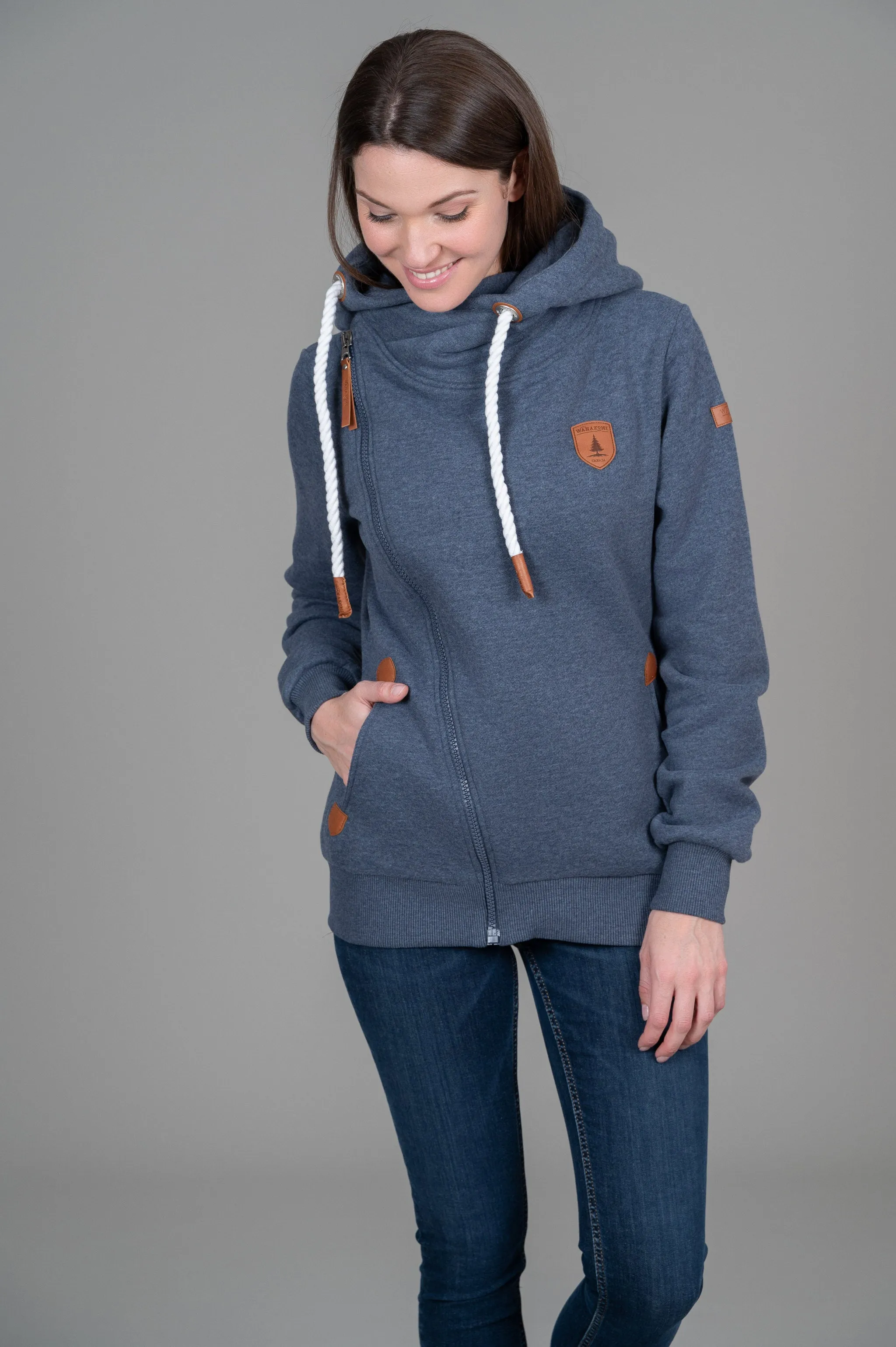 Athena Navy Hoodie