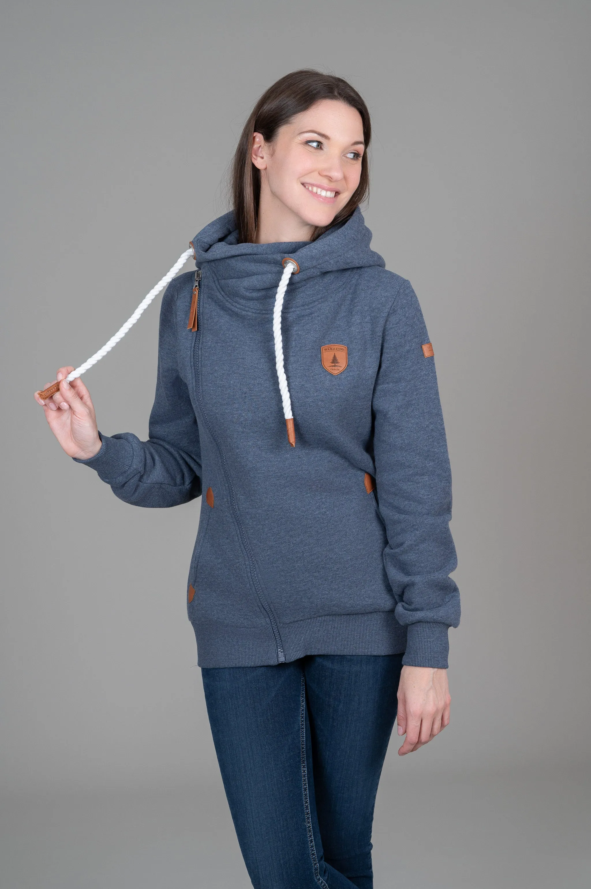 Athena Navy Hoodie