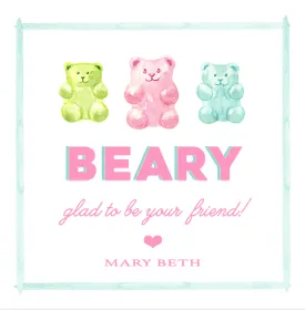 BEARY glad Gift Tags