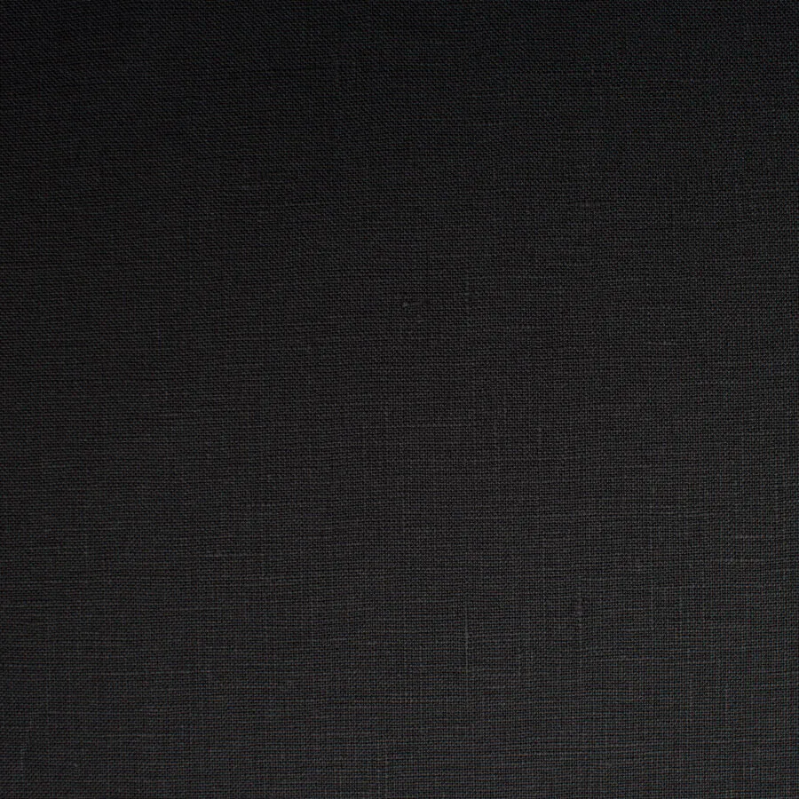 Black Medium Weight Linen