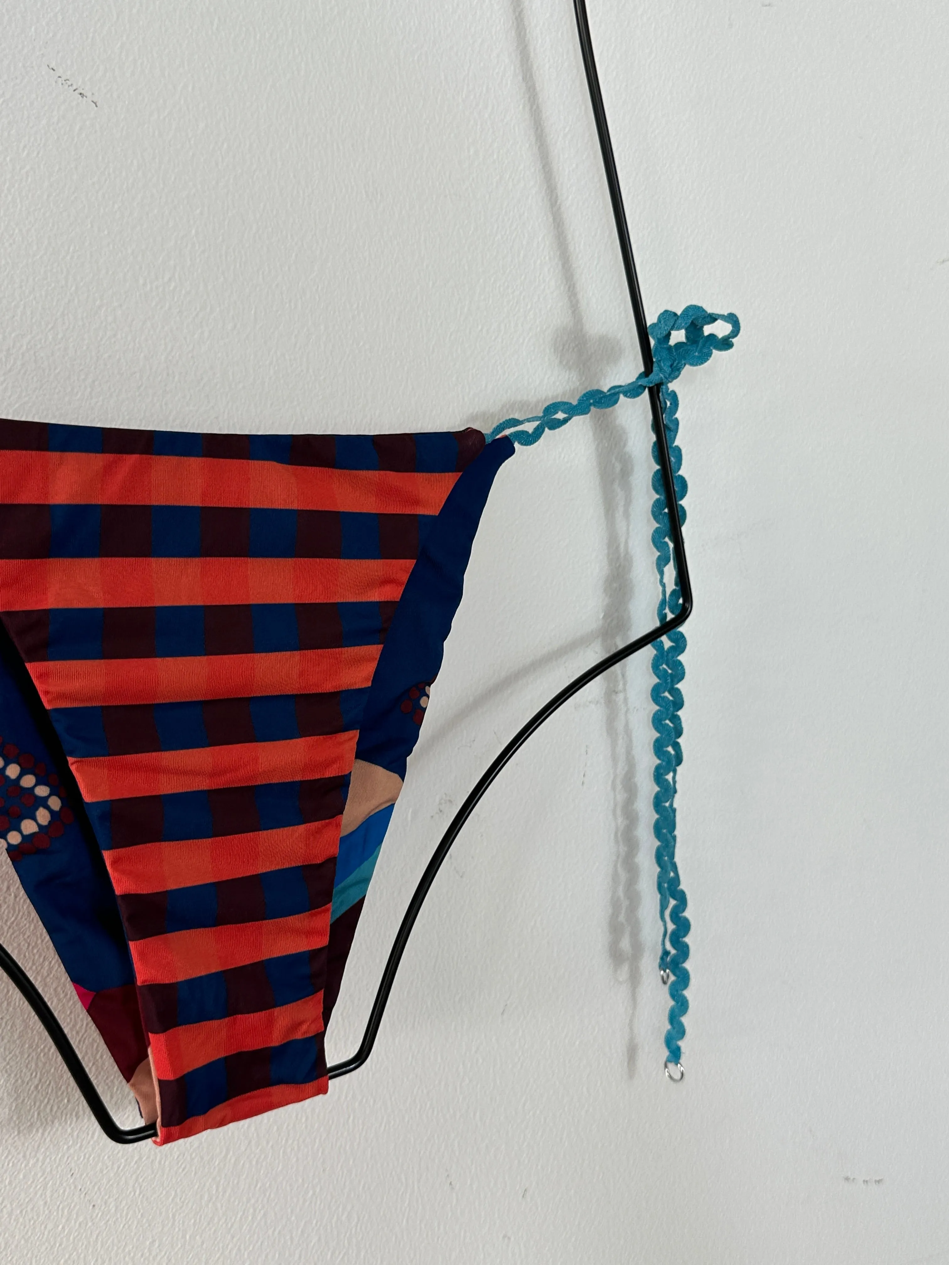 Blue Pattern Bikini