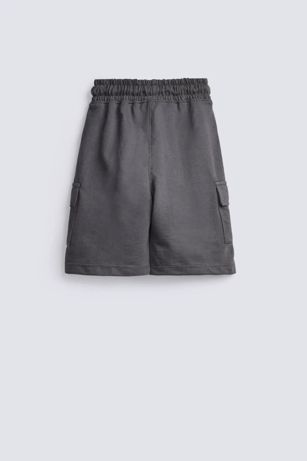 BOYS SPECIAL KNIT CARGO SHORTS