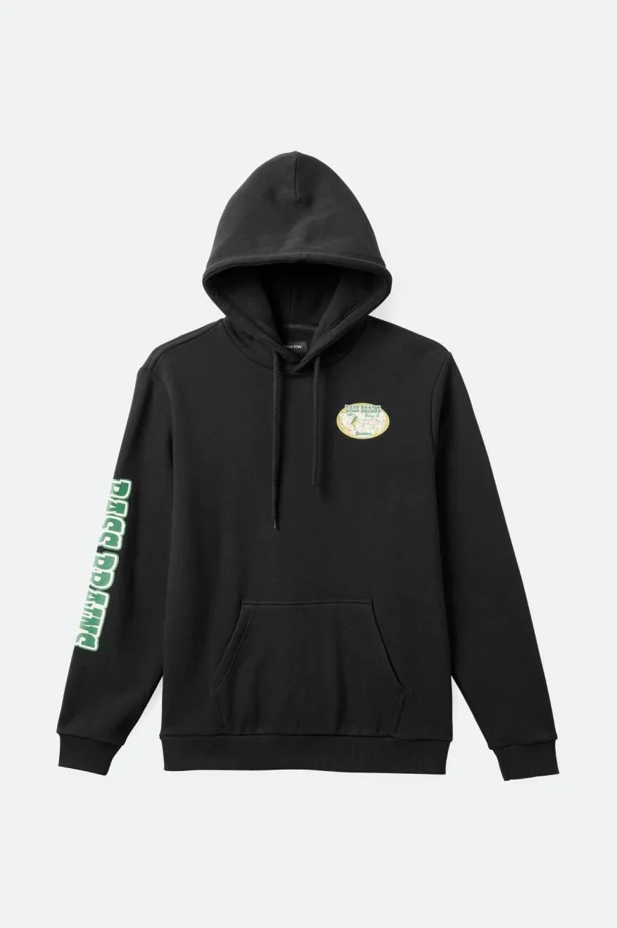 BRIXTON BASS BRAINS SWIM HOOD - BLACK