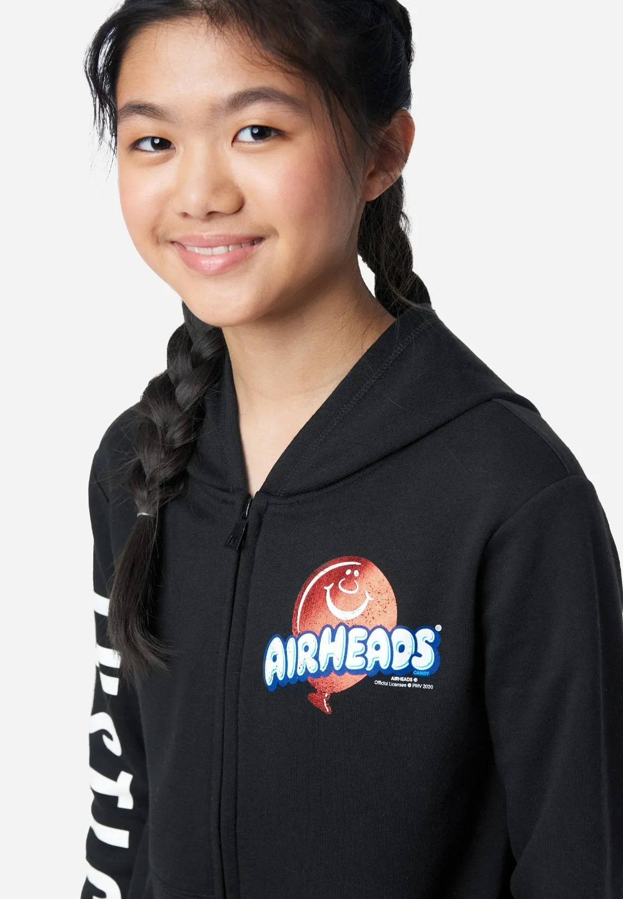 Candy Graphic Zip-Up Hoodie