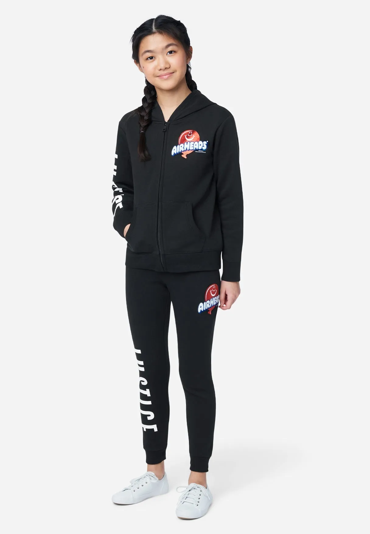 Candy Graphic Zip-Up Hoodie