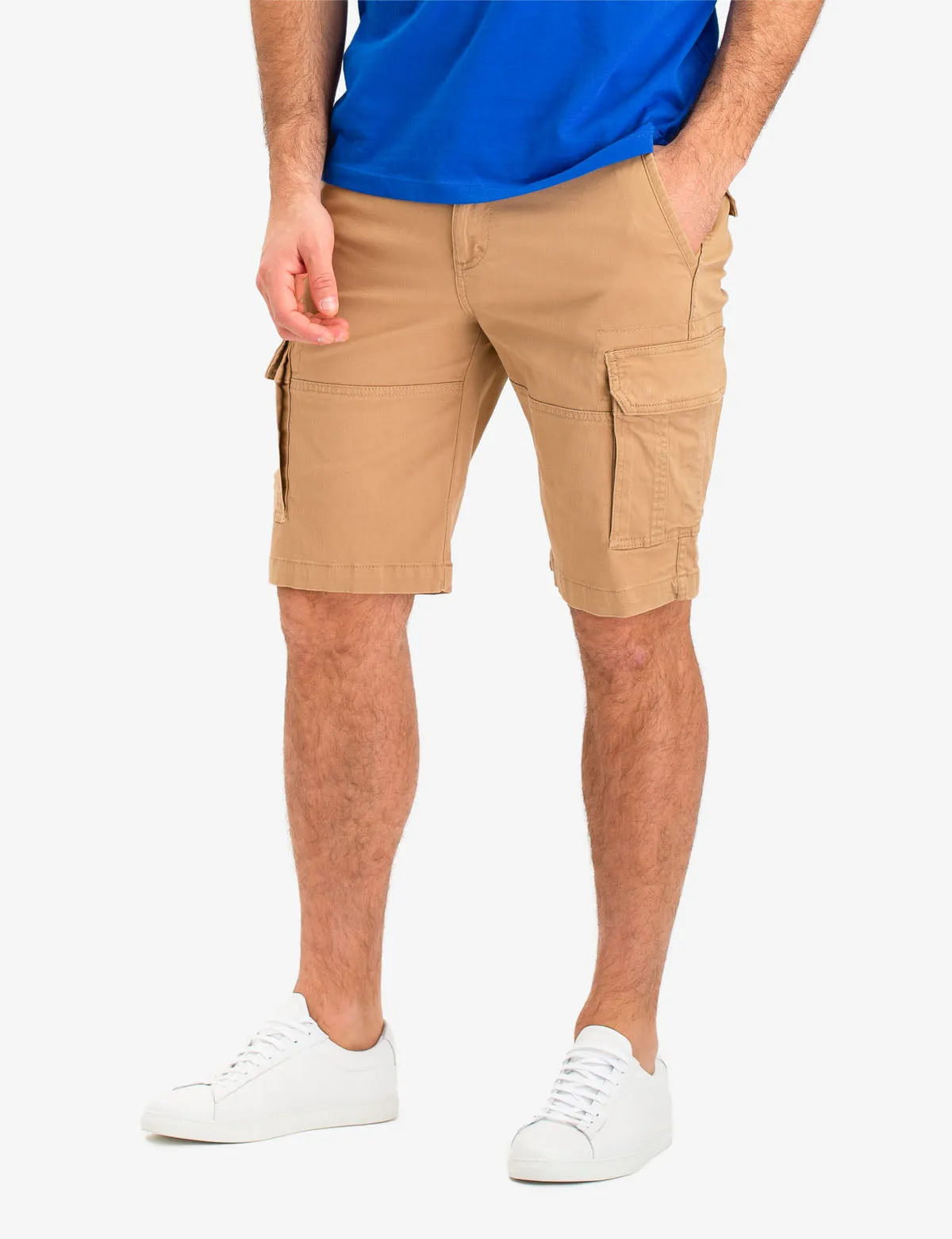 CARGO STRETCH TWILL SHORTS