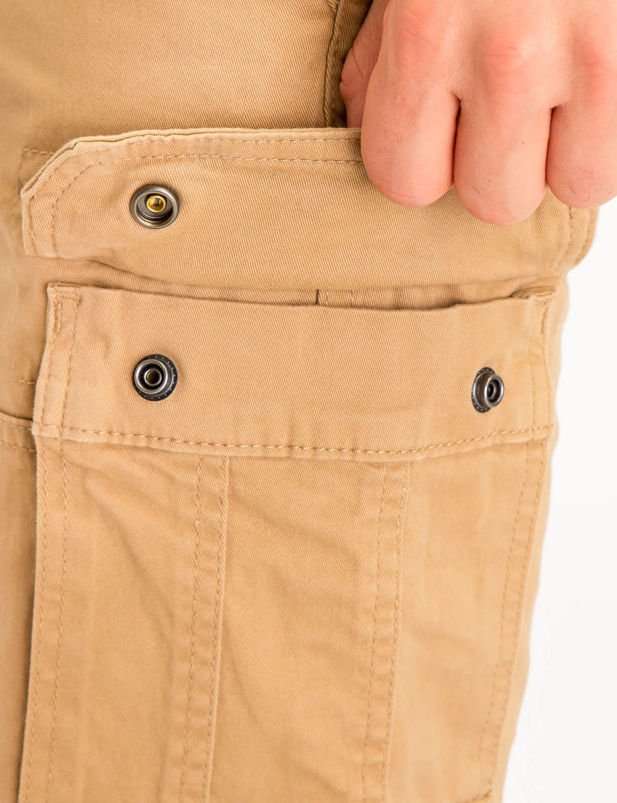 CARGO STRETCH TWILL SHORTS