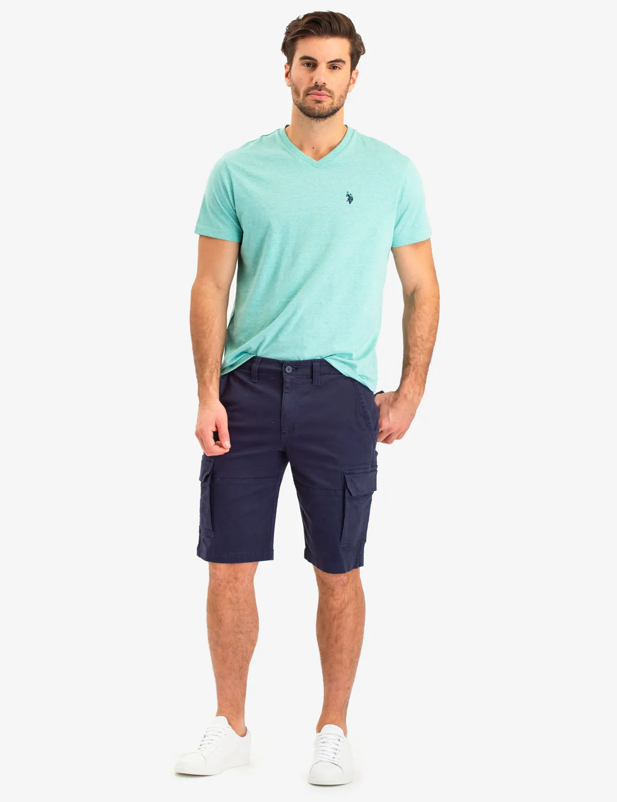 CARGO STRETCH TWILL SHORTS