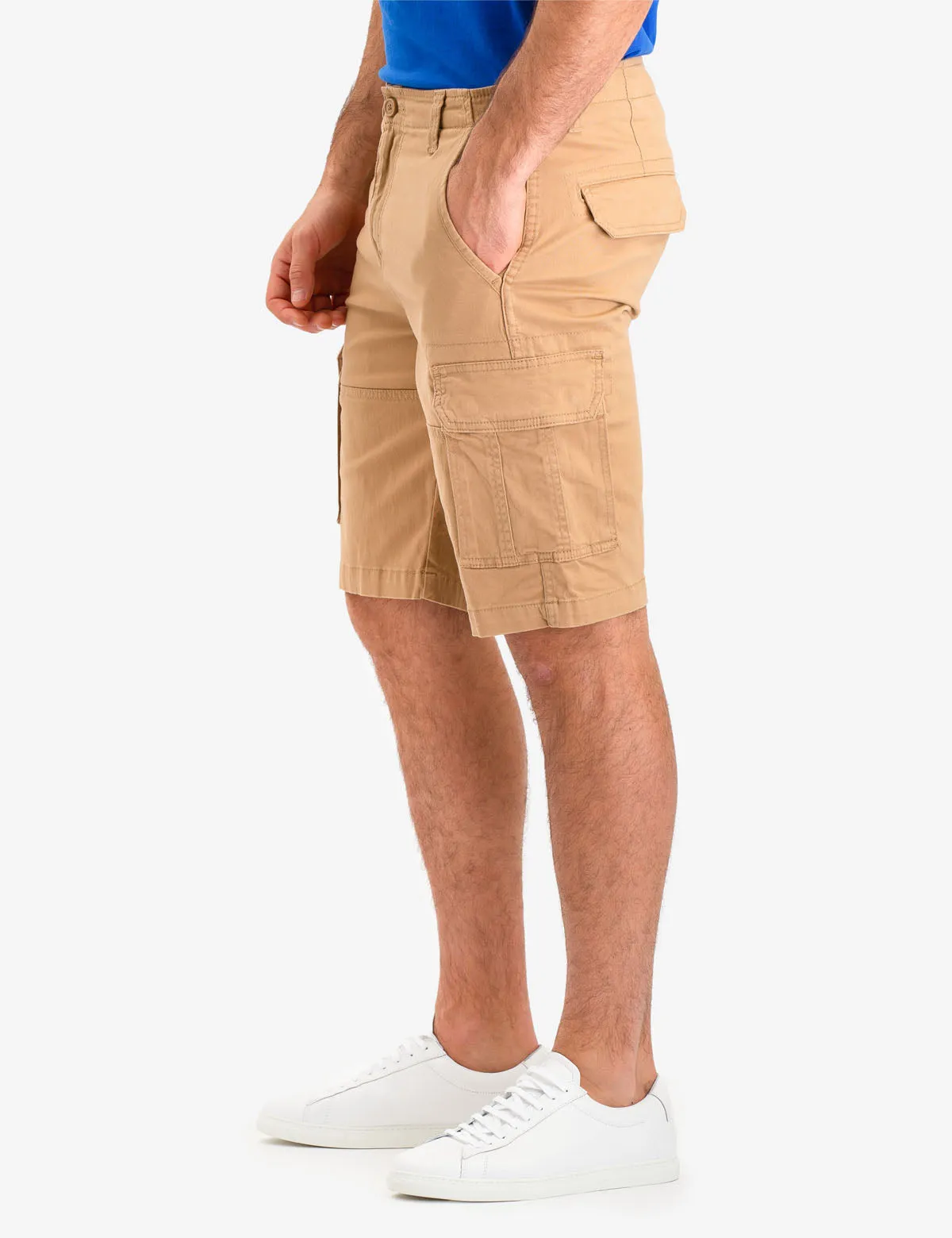 CARGO STRETCH TWILL SHORTS