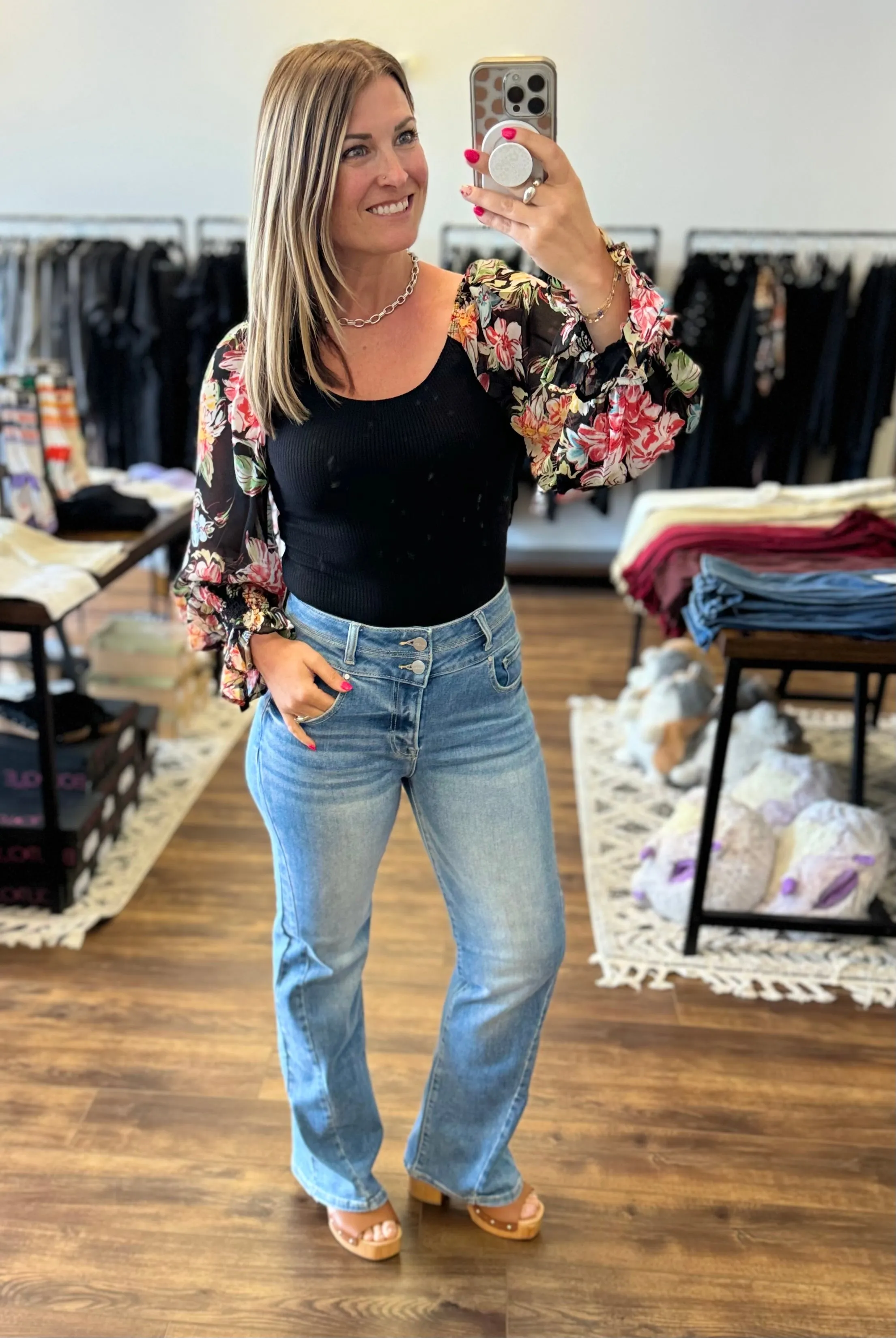 Carmela - Floral Bodysuit