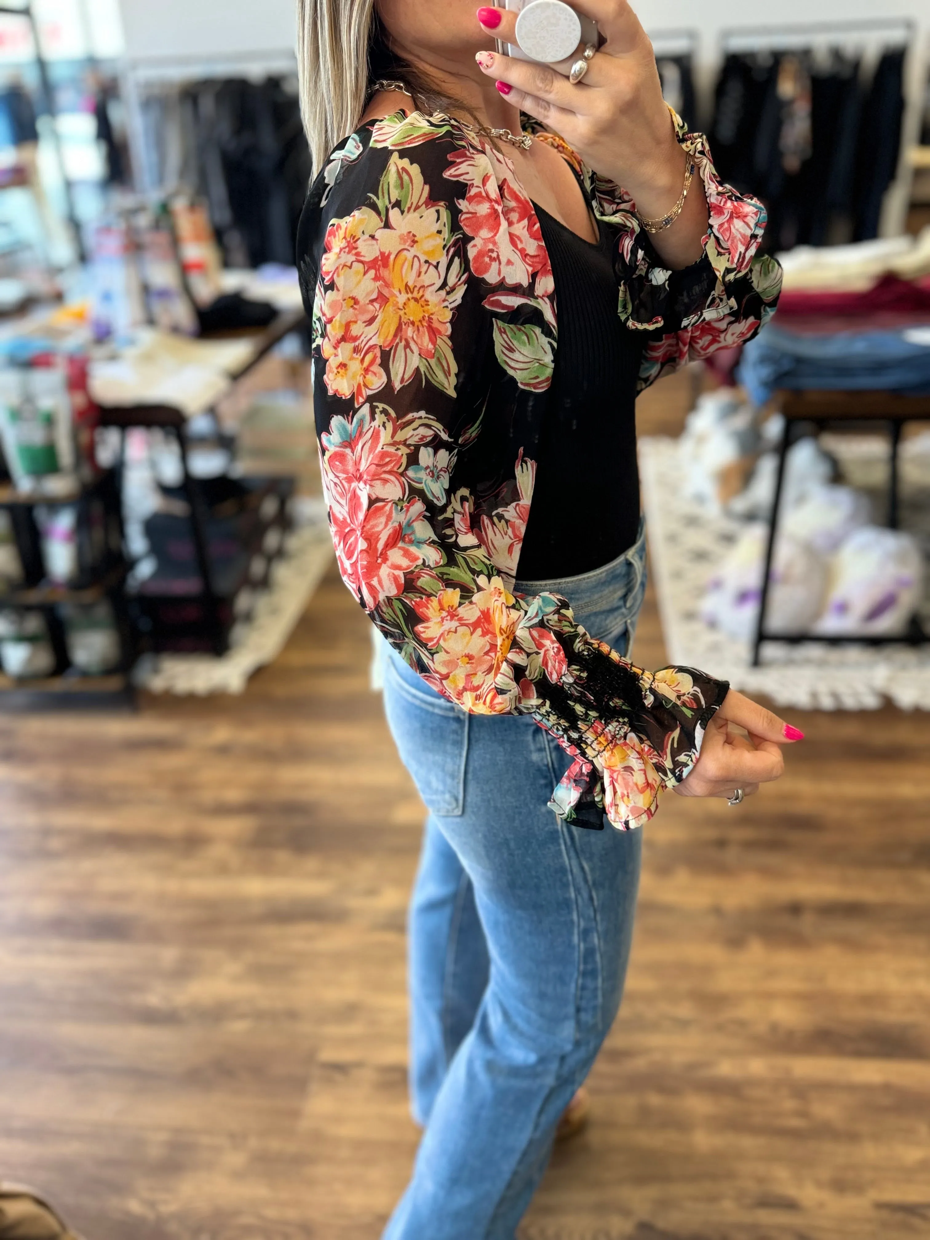 Carmela - Floral Bodysuit