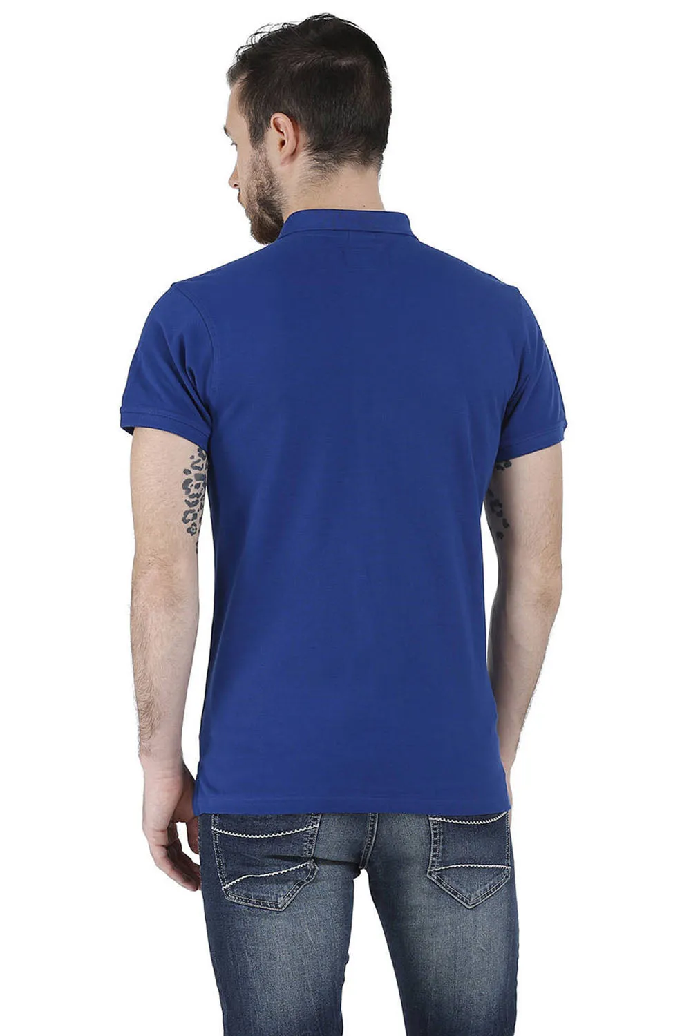 Casual Plain Cotton Muscle T.shirt