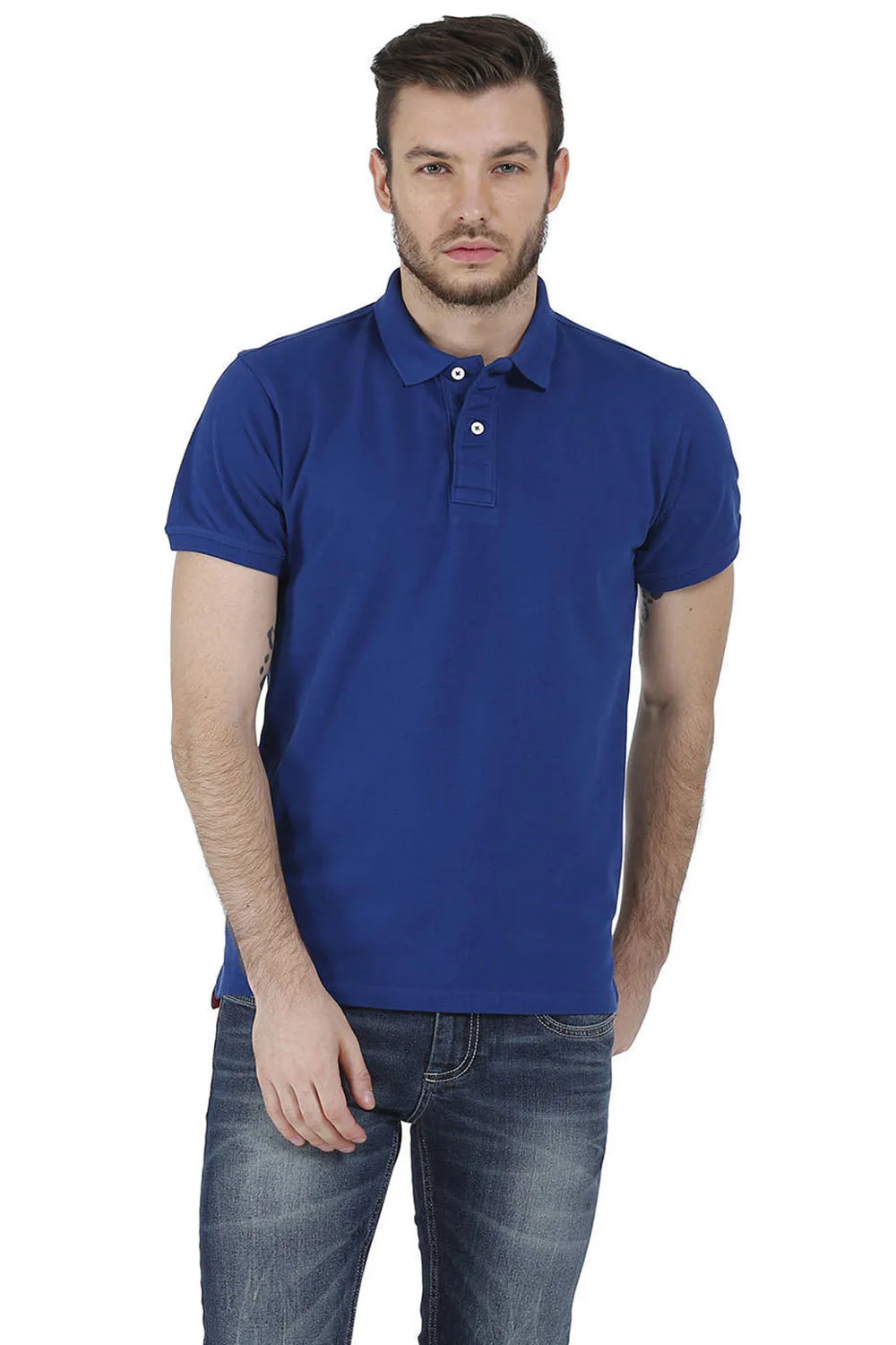 Casual Plain Cotton Muscle T.shirt