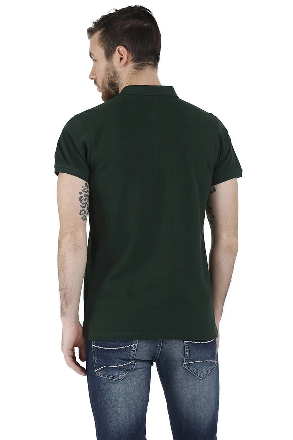 Casual Plain Cotton Muscle T.shirt