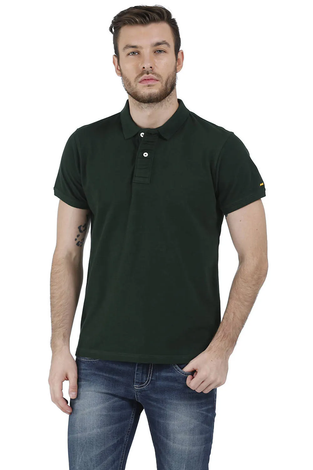 Casual Plain Cotton Muscle T.shirt