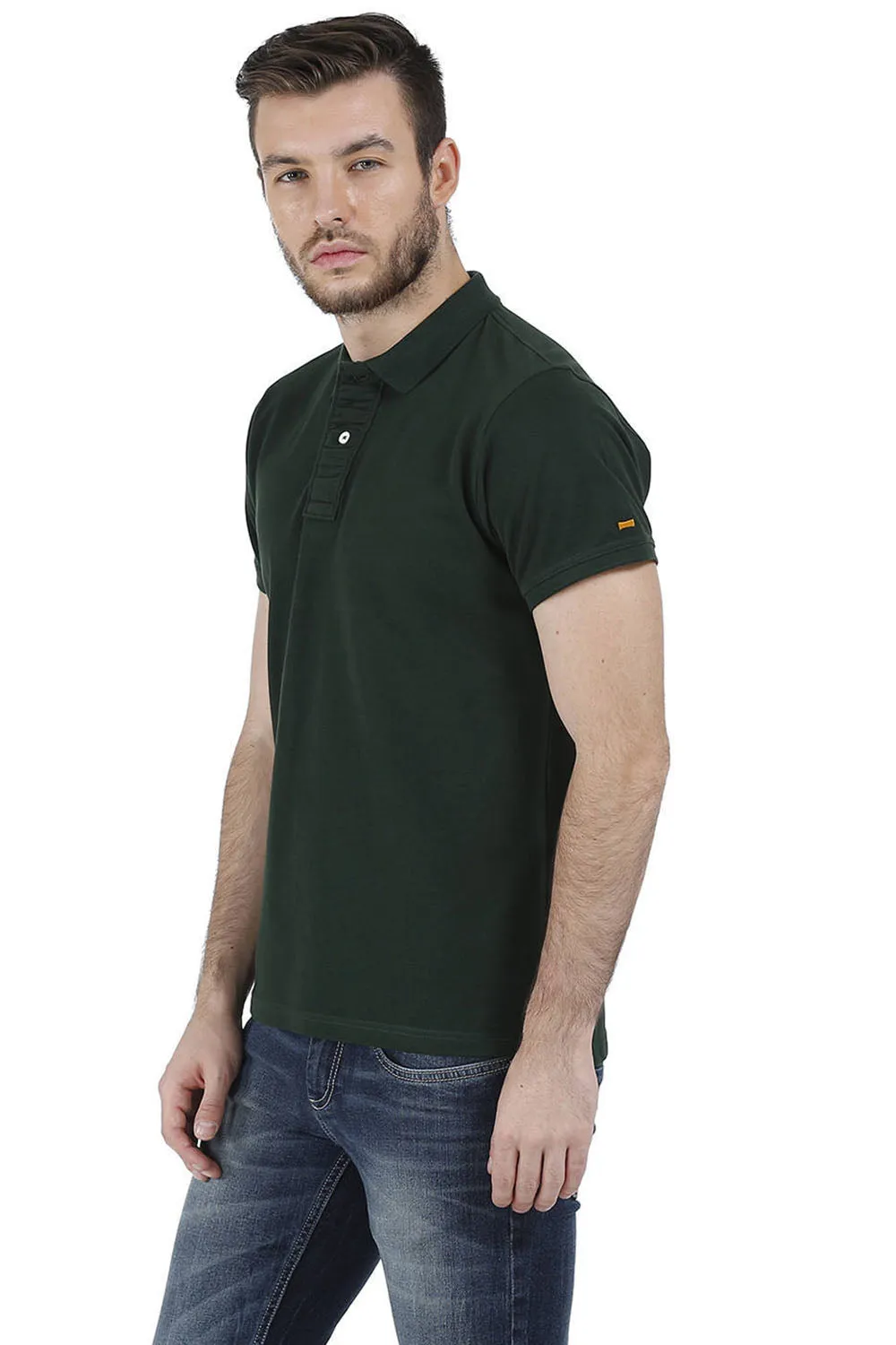 Casual Plain Cotton Muscle T.shirt