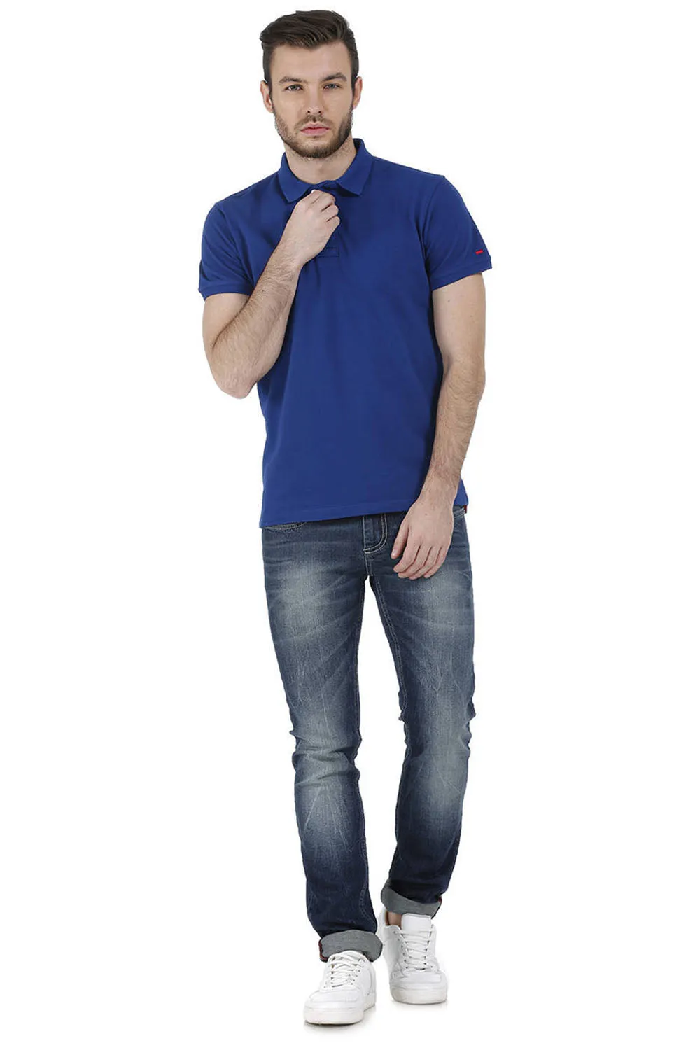 Casual Plain Cotton Muscle T.shirt