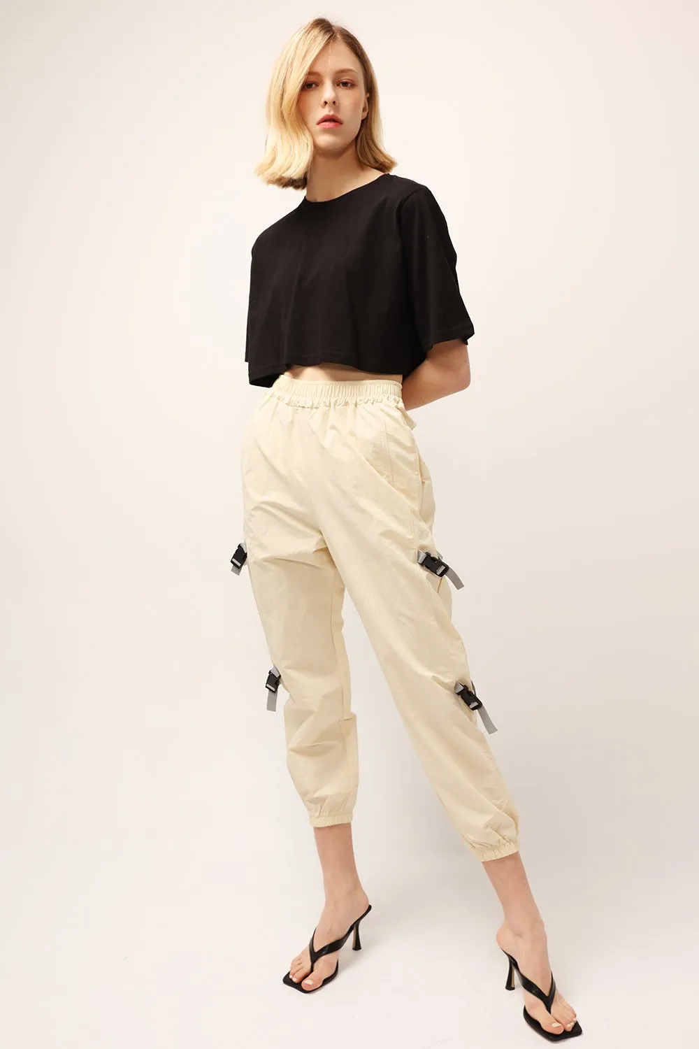 Charlie Safety Belt Detail Joggers