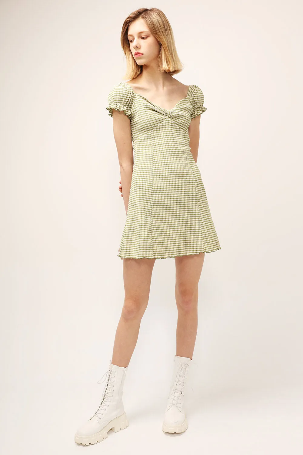 Charlotte Checked Dress