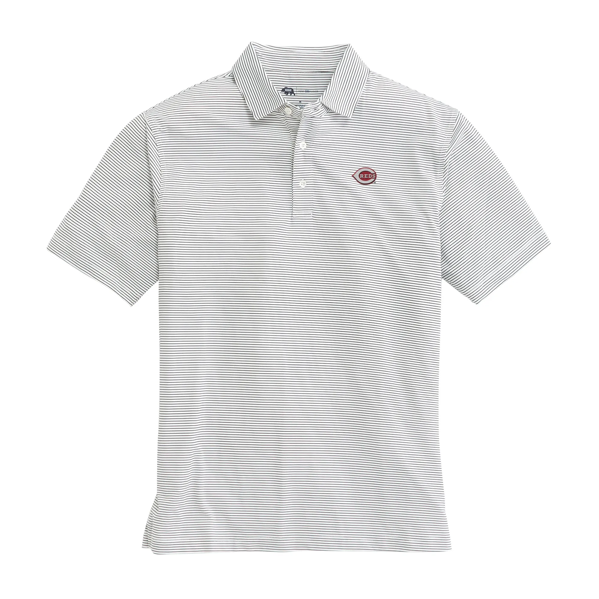 Cincinnati Reds Birdie Stripe Performance Polo
