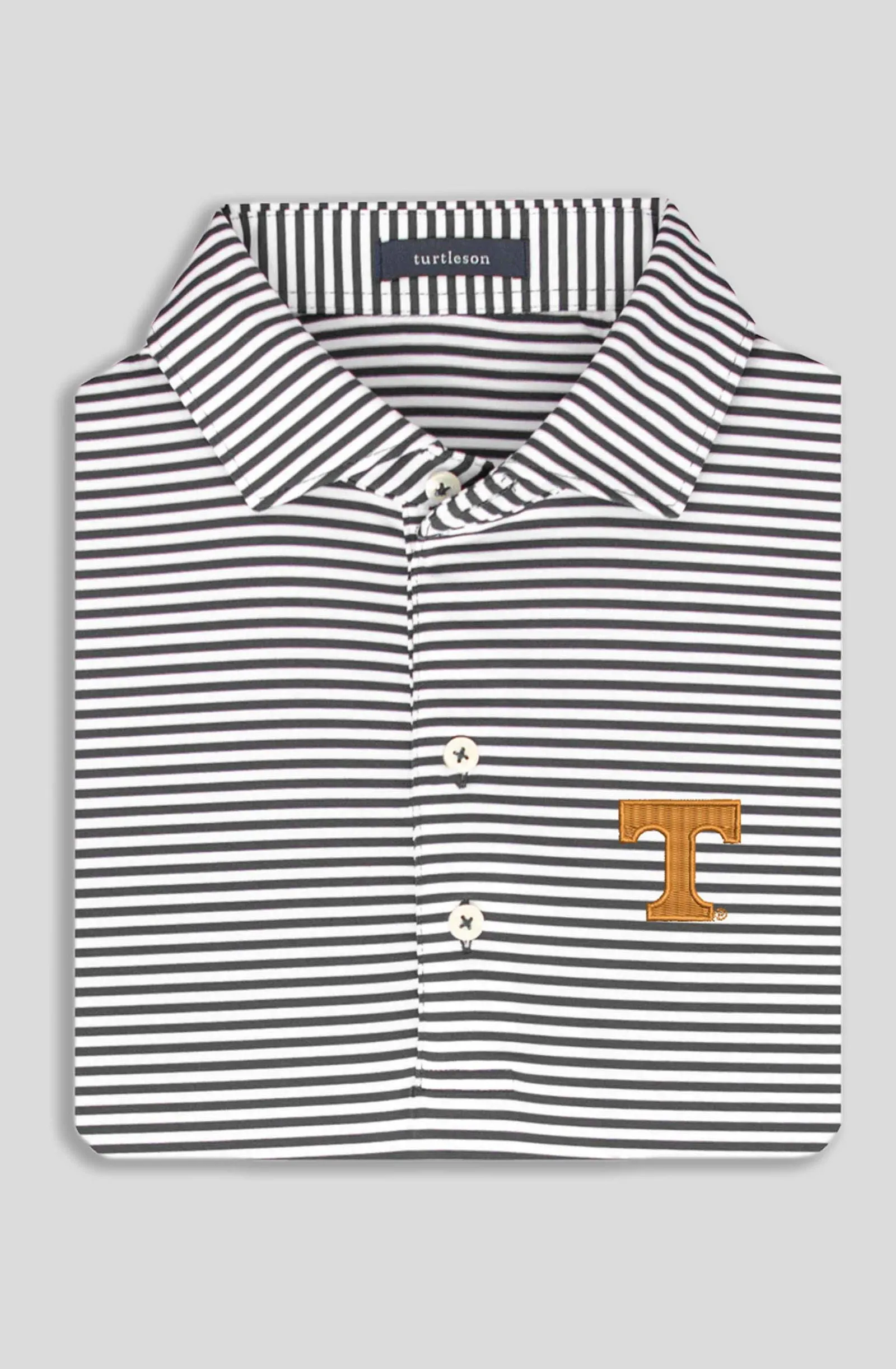 Cooper Stripe Performance Polo - UNIVERSITY OF TENNESSEE