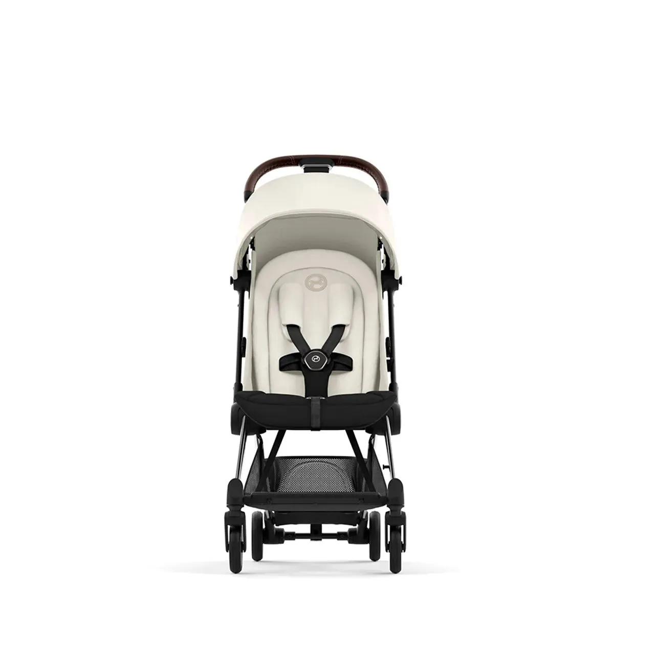 COYA Stroller - Chrome Frame   Off White