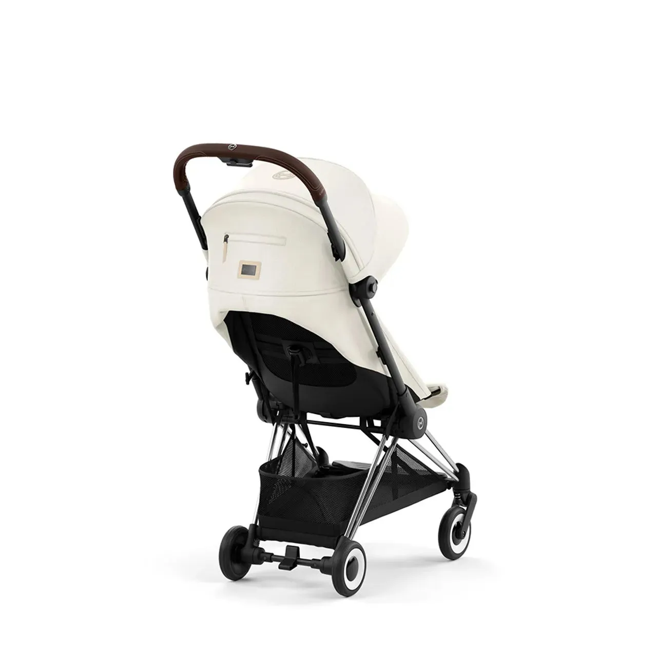 COYA Stroller - Chrome Frame   Off White