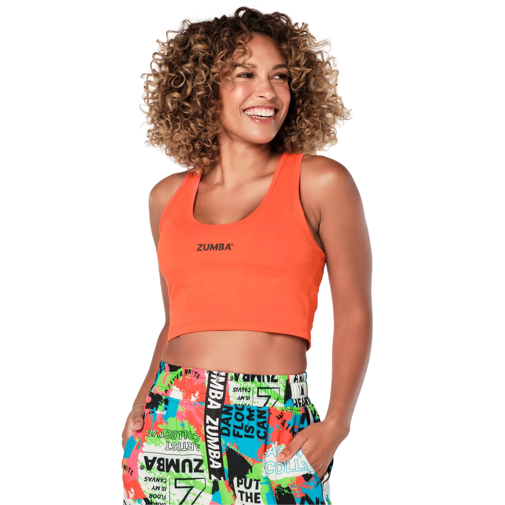 Creatives Unite Crop Racerback (Special Order)