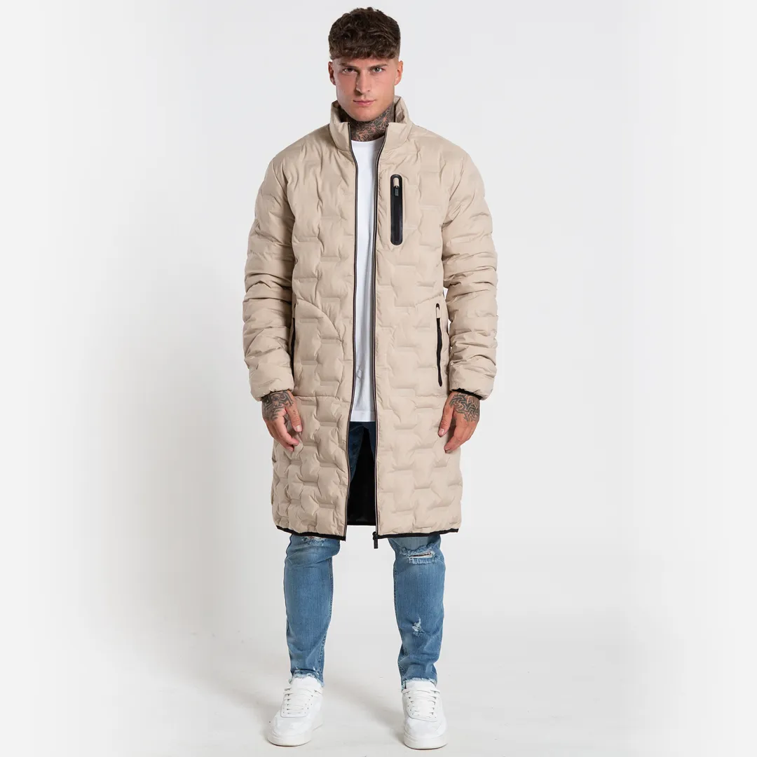 Draper Longline Jacket - Sand