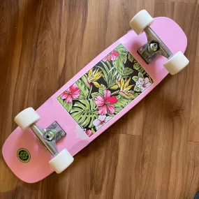 Dusters Tropic Pink 29 Cruiser Skateboard - Stylish and Compact for Easy Cruising