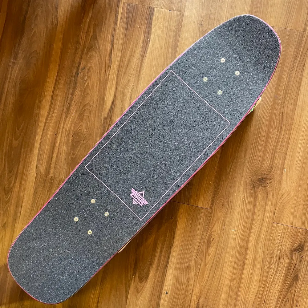 Dusters Tropic Pink 29 Cruiser Skateboard - Stylish and Compact for Easy Cruising