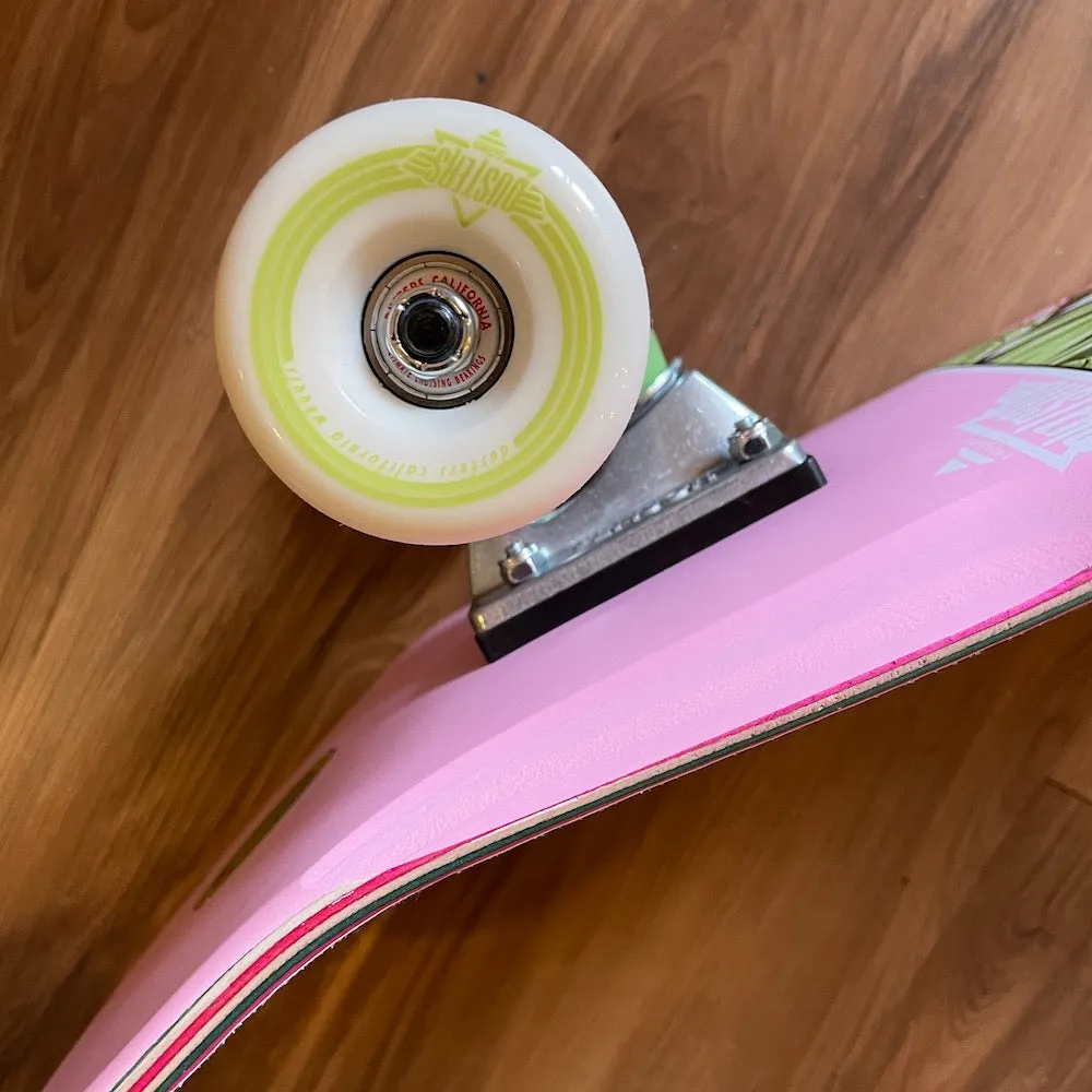 Dusters Tropic Pink 29 Cruiser Skateboard - Stylish and Compact for Easy Cruising