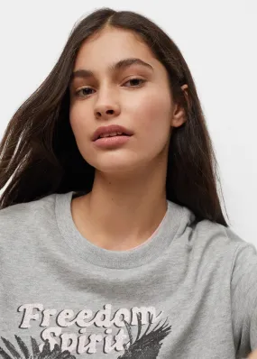 Eagle-print sweater
