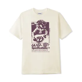 Earth Spec Tee, Cream