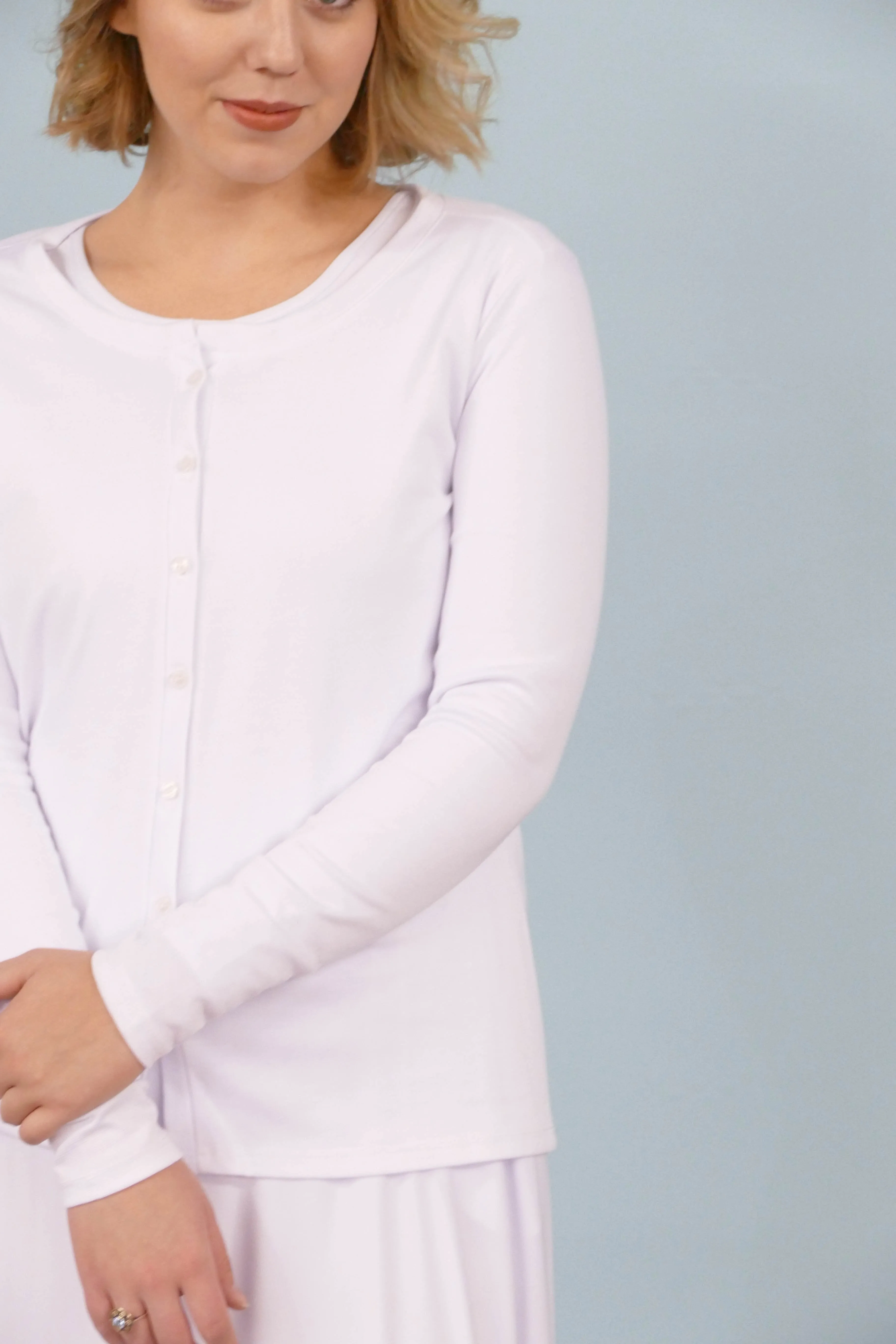 Elisabeth Cardigan White