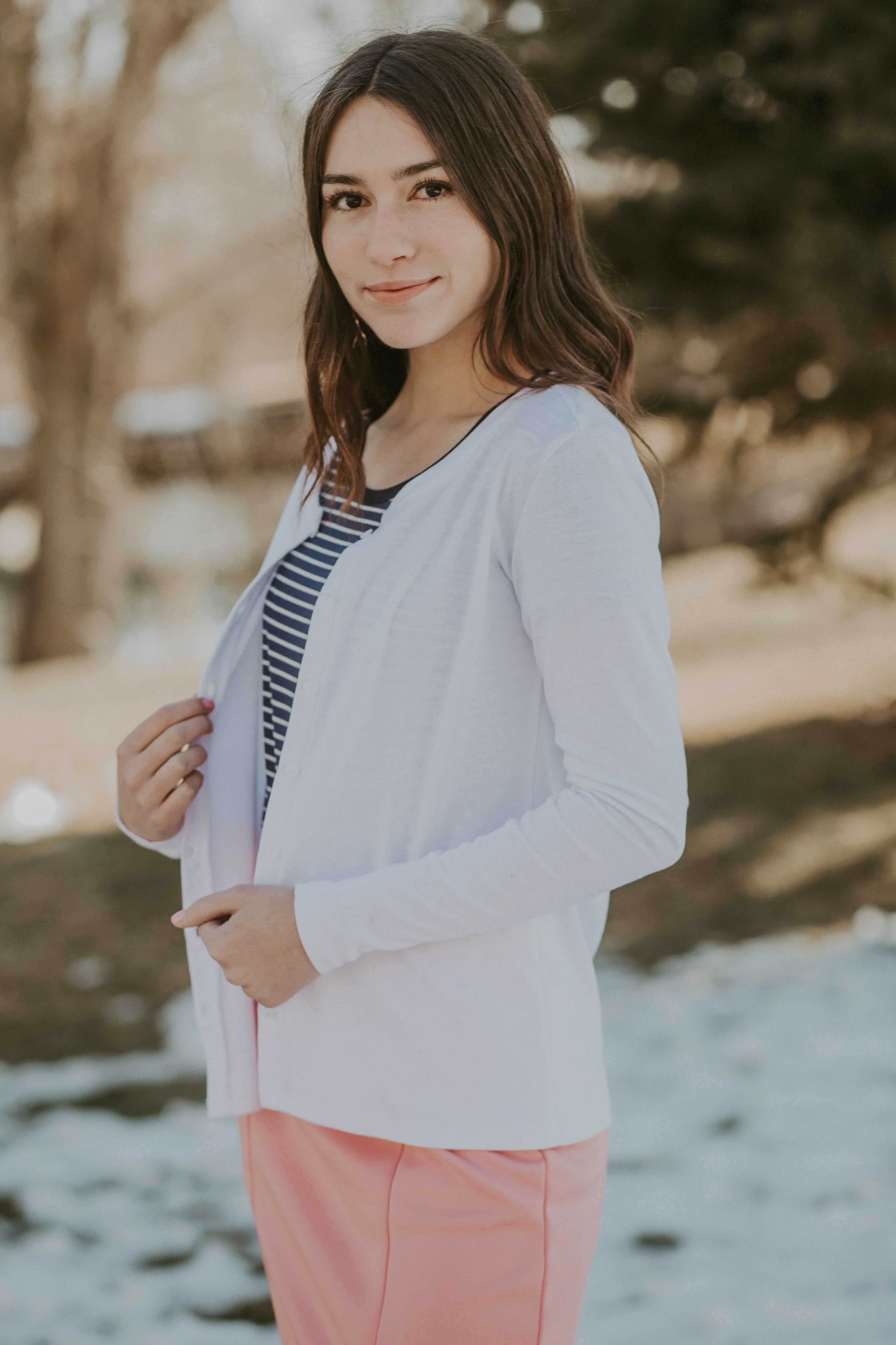 Elisabeth Cardigan White